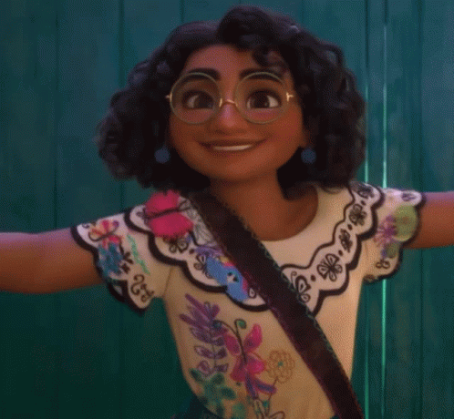 Encanto Mirabel Dance Opening Door GIF