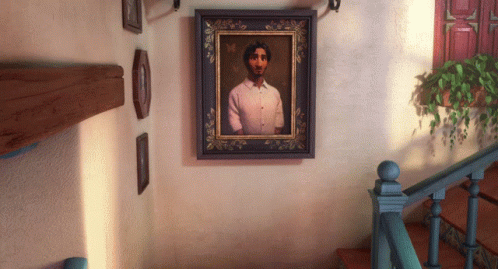 Encanto Mirabel Stair Slide GIF