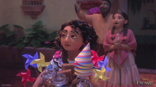 Encanto Unimpressed Mirabel Madrigal GIF