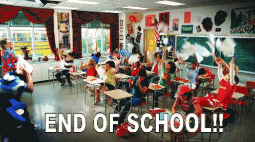 End of School Classroom