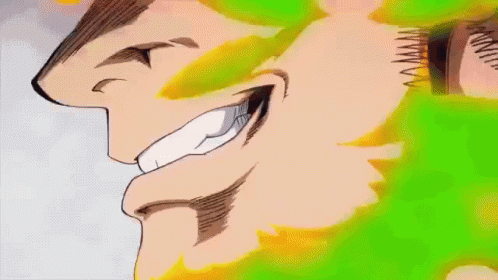 Endeavor Emitting Green Fire Hero Academia GIF