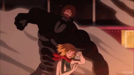 Endeavor Fiery Punch Attack Hero Academia GIF