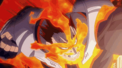 Endeavor High End Fire Spears Attack GIF