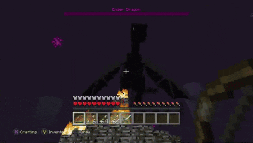 Ender Dragon Death Gif GIF