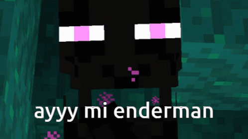Enderman Saying Ayyy Mi Enderman