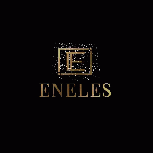 Eneles Logo with Gold E in Square