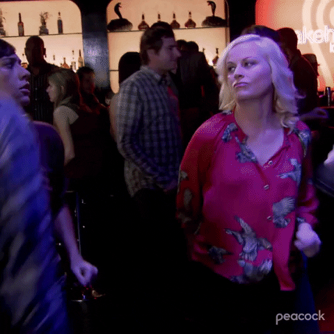 Energetic Amy Poehler Partying GIF