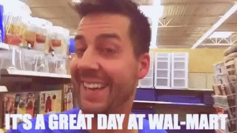 Energetic Assistant Walmart Funny GIF