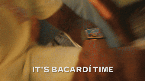 Energetic Dancing Bacardi Time GIF
