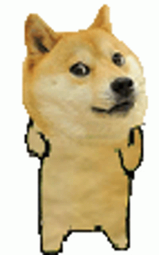 Energetic Dancing Doge GIF