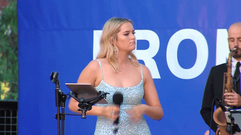 Energetic Wedding Singer GIF