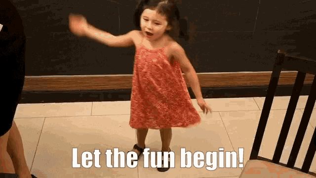Energetic Young Party Girl GIF