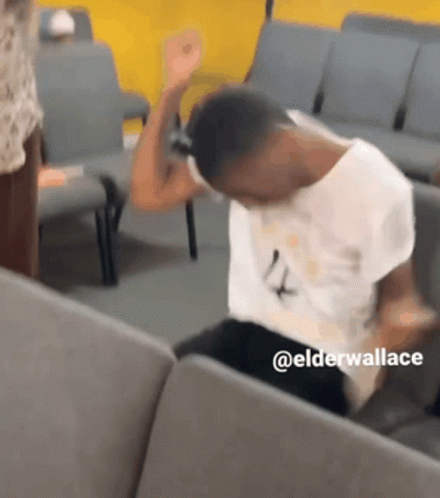 Energized Church Fanatic Getting Wild GIF