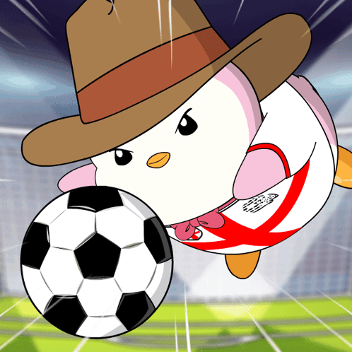 England Soccer Player Penguin GIF