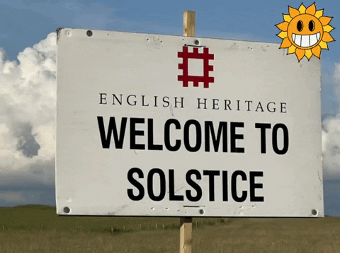 English Heritage Welcome Sign GIF