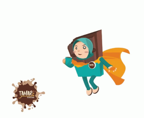 Chocolate Cartoon Enhance GIF