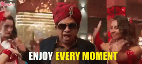 Enjoy Every Moment Of Celebration GIF