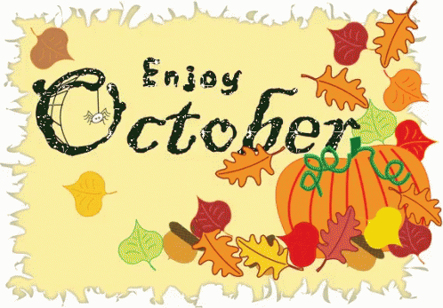 Enjoy Happy October GIF