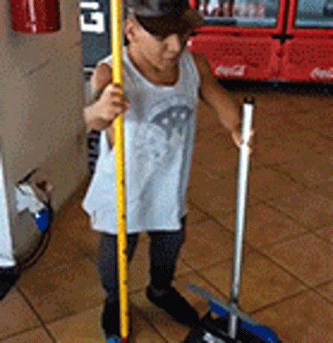 Enjoy Sweeping GIF