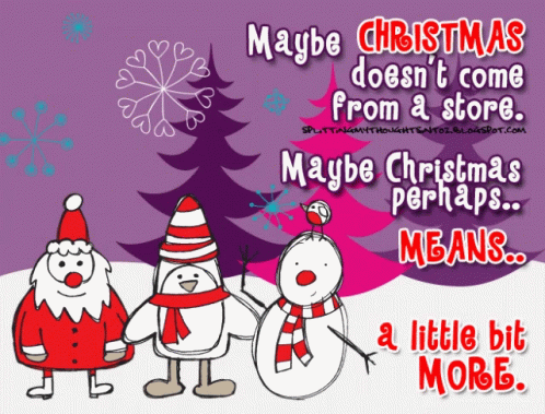 Enjoy Your Christmas Wednesday Santa Claus And Snowman GIF