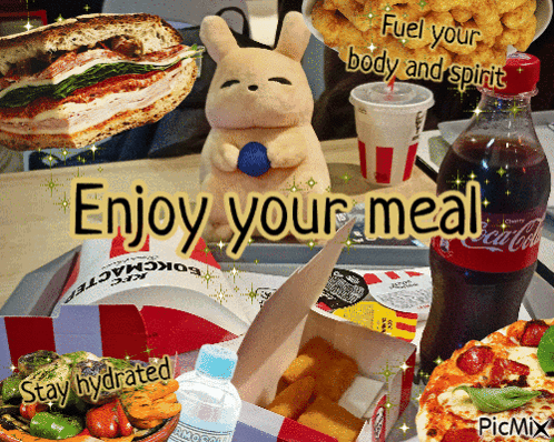 Enjoy Your Meal Collage