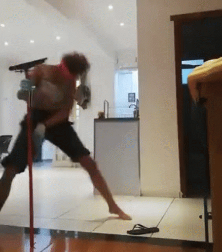 Enjoying Broom The Floor GIF