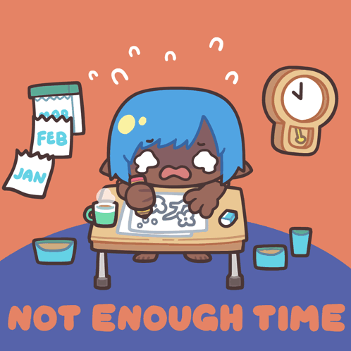Enough Crying Drawing Cartoon Anime GIF