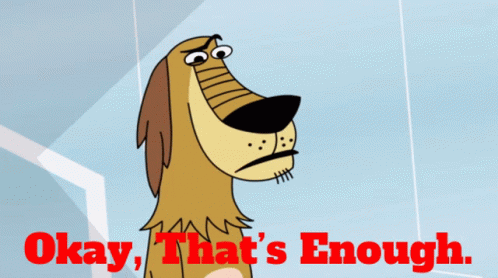 Enough Johnny Test Dukey GIF