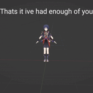 Enough Scaramouche Genshin Anime GIF