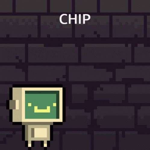 Enter The Gungeon Robot Chip Meme GIF