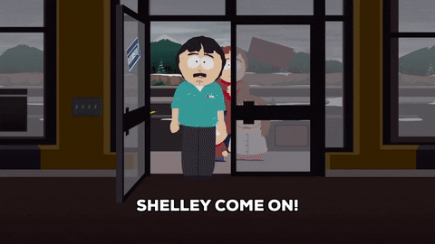 Entering Door Randy Marsh South Park GIF