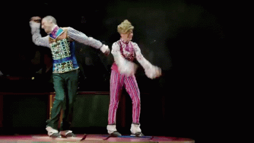 Entertaining Circus Tent Performances GIF