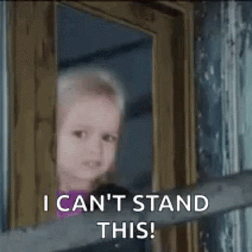 Entertaining Girl Can't Stand This Waiting Suspense GIF