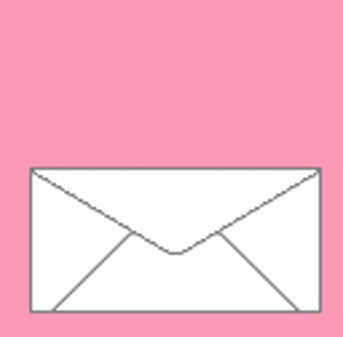 Envelope With Card Saying I Love You GIF