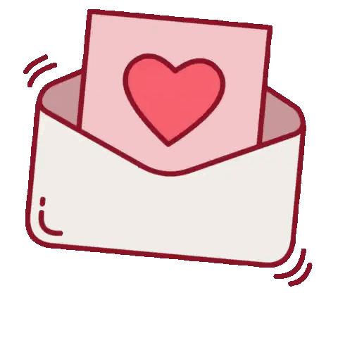 Envelope with Heart and Zupto.com