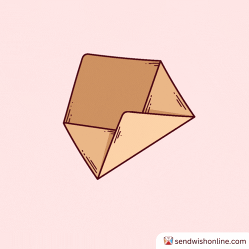 Envelope With Heart Moment You Opened It My Heart Was Captured GIF