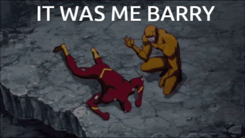 Eobard Thawne To The Flash It Was Me GIF