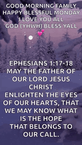 Ephesians 1 17-18 Quote
