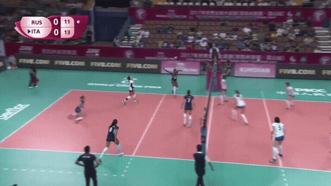 Epic Fail Spike Volleyball World GIF