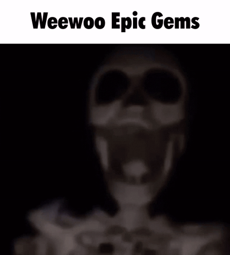 Epic Skeleton On Fan Meme GIF