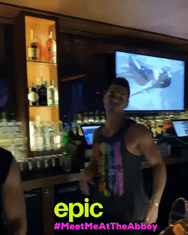 Epic Twirl Gay Pride Bar GIF