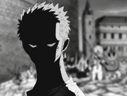 Epic Zoro Dark Shadow GIF