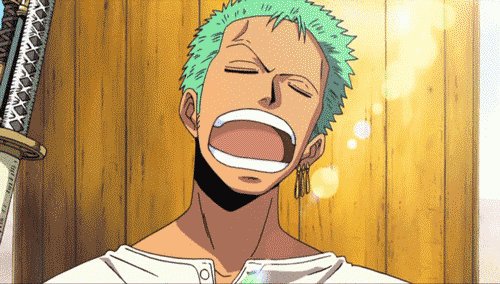 Epic Zoro Fast Reaction GIF