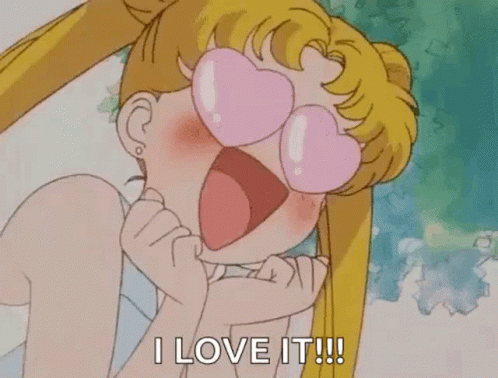 Sailor Moon I Love It GIF