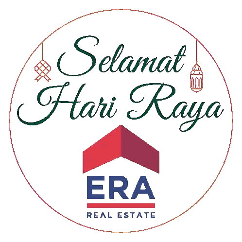 Era Real Estate Logo with Red Arrow