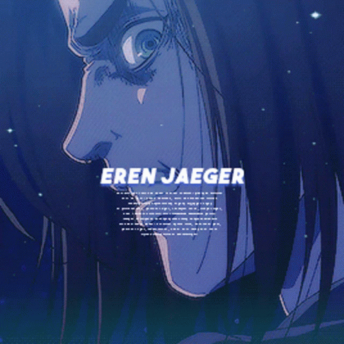 Eren Jaeger Anime Angry Expression GIF