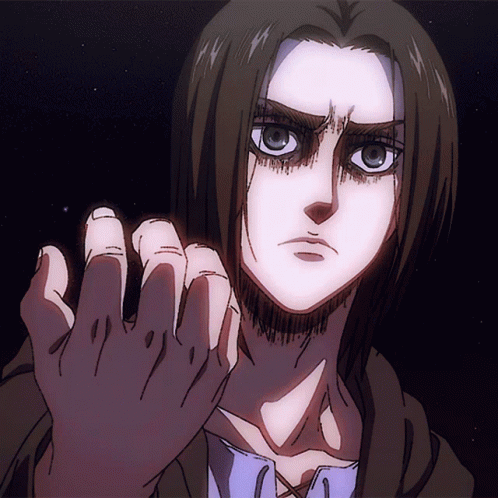 Eren Jaeger Anime Giving A Hand GIF