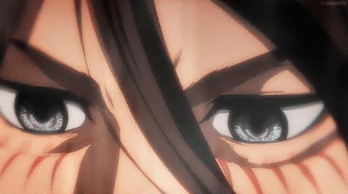 Eren Jaeger Anime Grey Eyes GIF