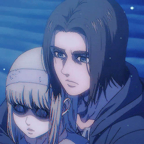 Eren Jaeger Anime Hugging Ymir Fritz GIF