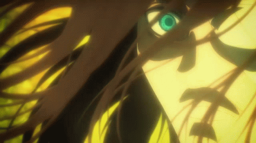 Eren Jaeger Aot Anime Lightning Transformation GIF